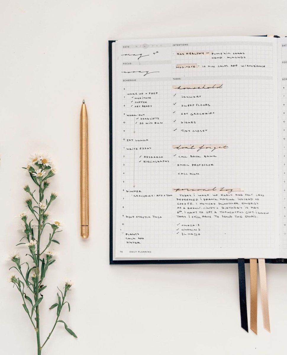 Beginners' Guide to Undated Planners - Hemlock & Oak