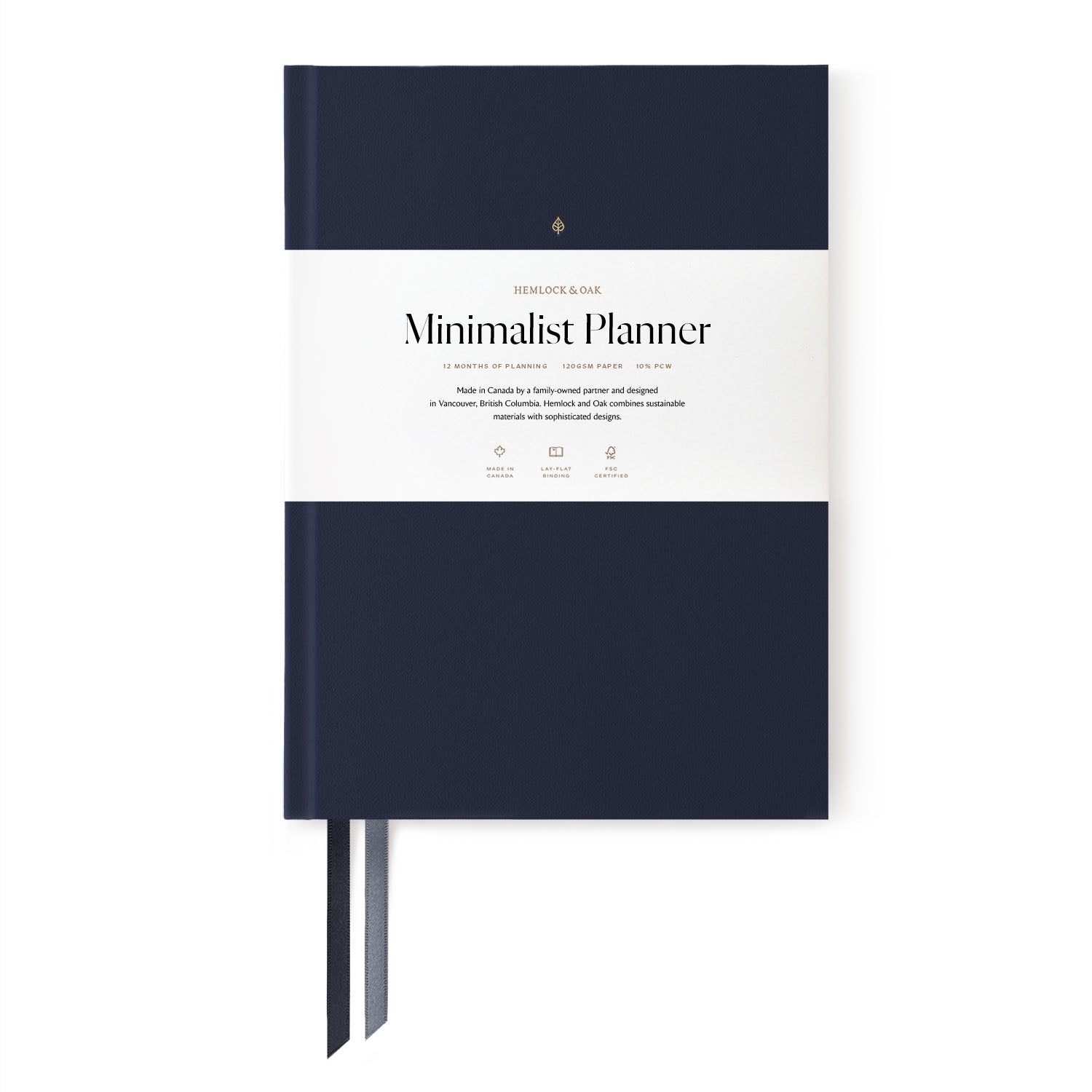 2024 Weekly Minimalist Planner Hemlock & Oak