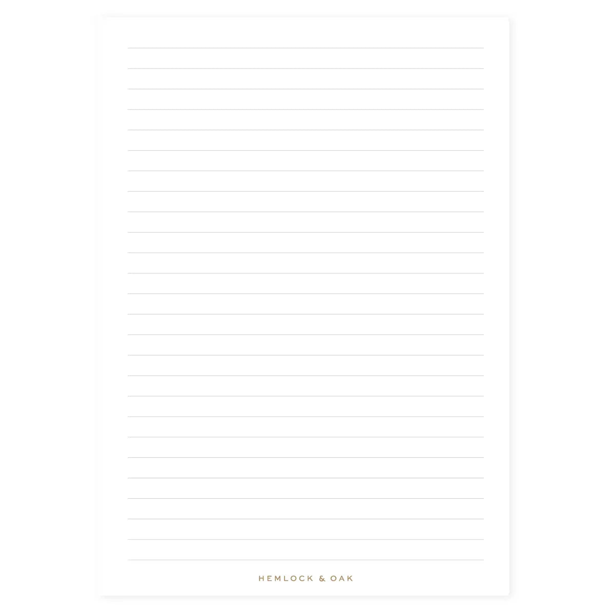 Lined Notepad