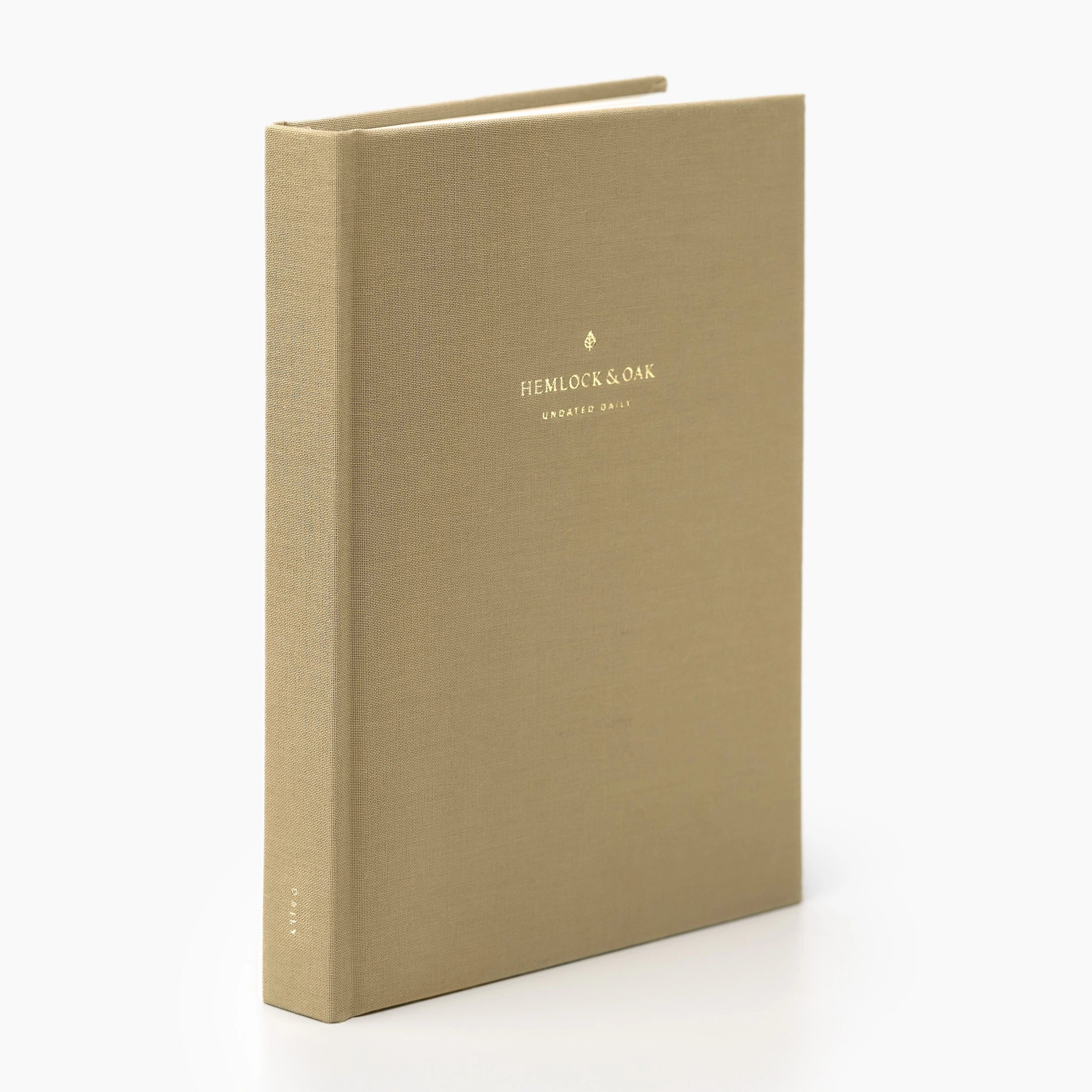 6-Month Undated Daily Planner Oak #color_Oak